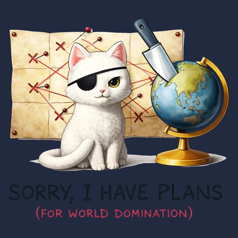 Evil Cat World Domination Plans