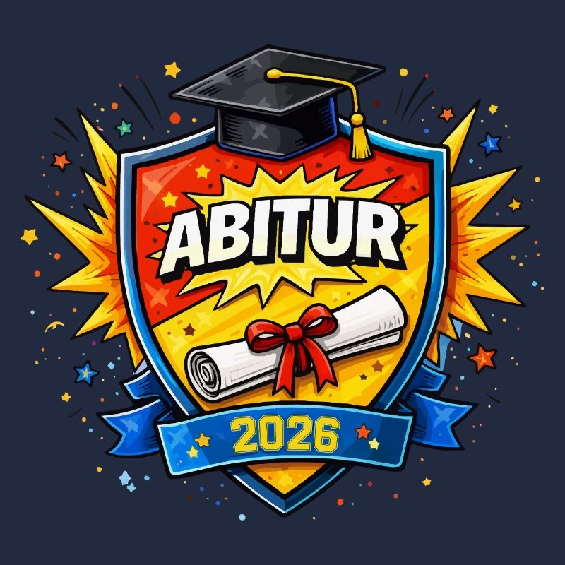 Abitur 2026 Schild – Abschlusslogo