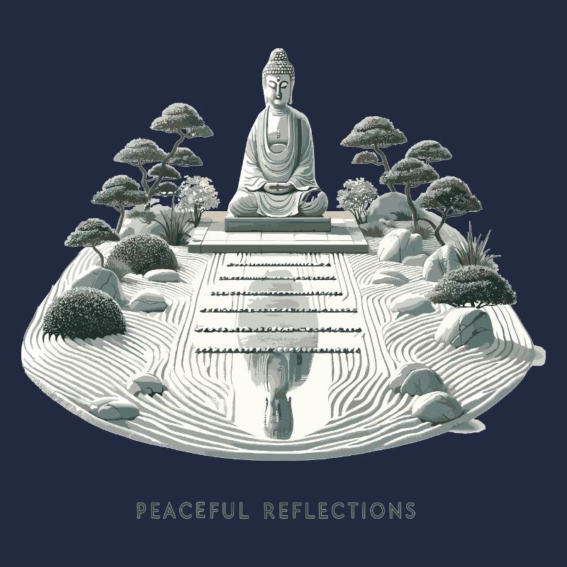 Stille Reflektionen ZenGarten