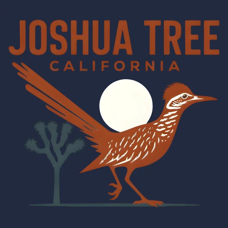 Coucher de soleil Joshua Tree Bip Bip