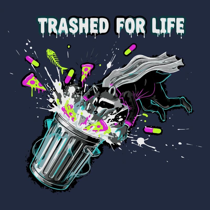 Trashed for Life Waschbär
