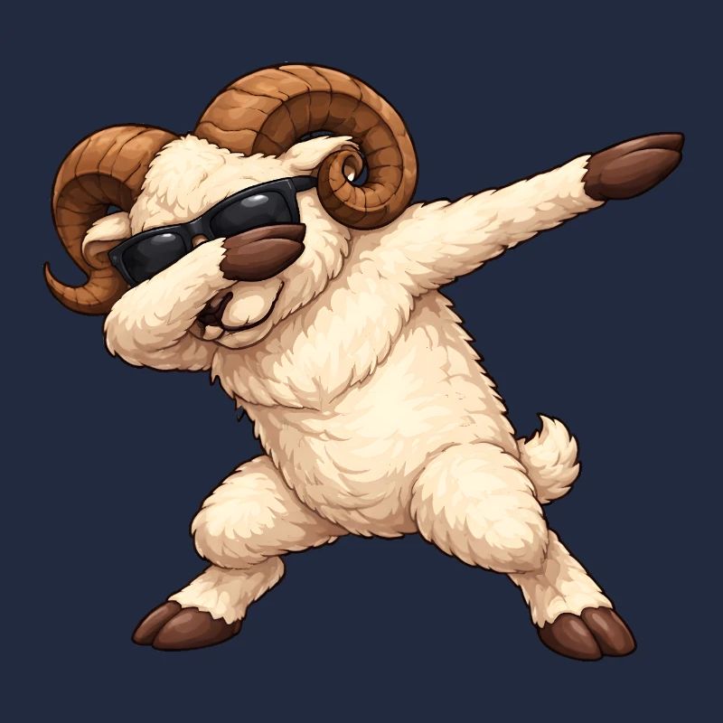 Dabbing Widder