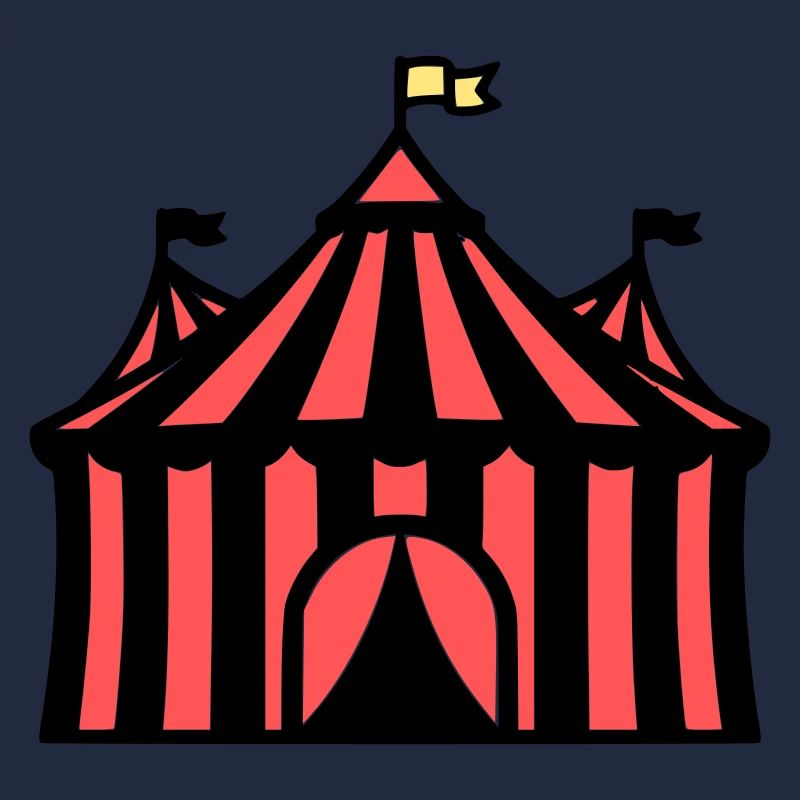 Circus Tent Manege Circus Colorful