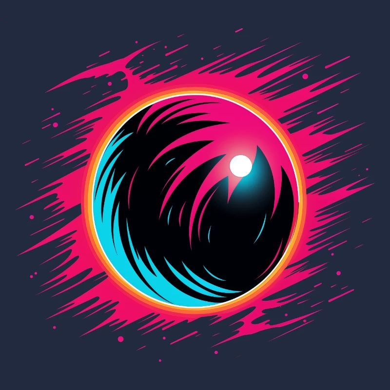 Boule de bowling rétro Steamwave