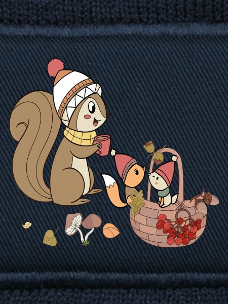 Herbst Eichhörnchen 