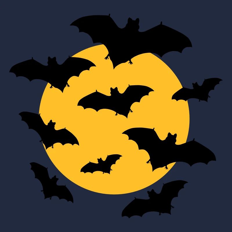 Fledermäuse & Mond