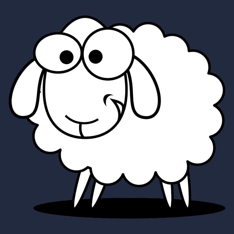 Witziges Schaf