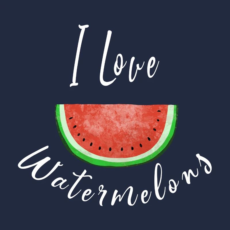 J'aime Pastèques - Watermelon - Fruit