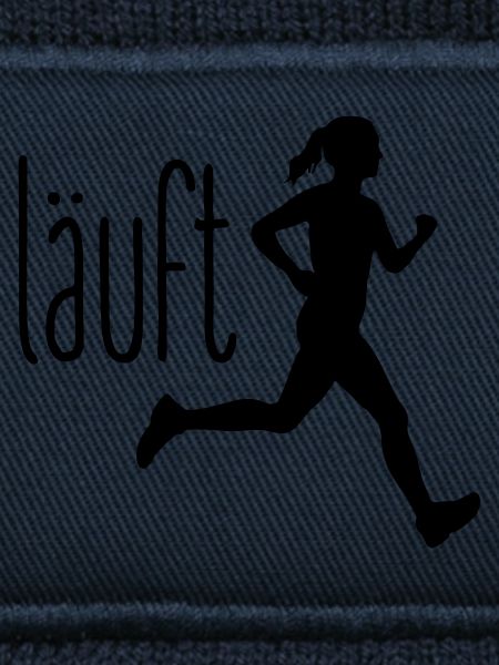 Jogging Frau läuft