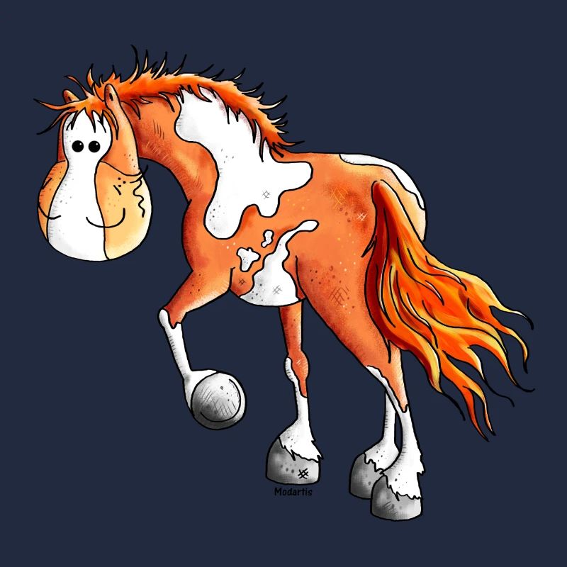Knuffiger Pinto - Westernpferd