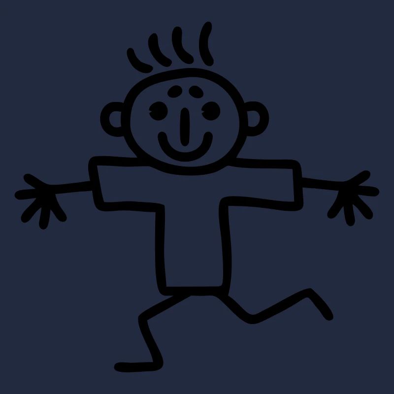 Strichmännchen Läufer