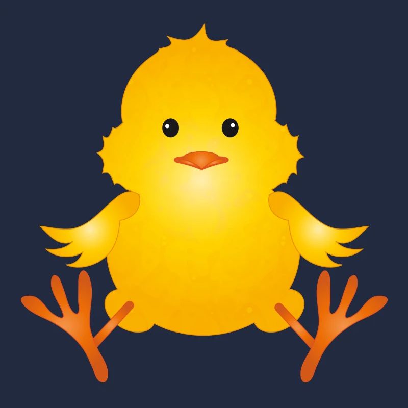 freshly hatched cute fluffy chick