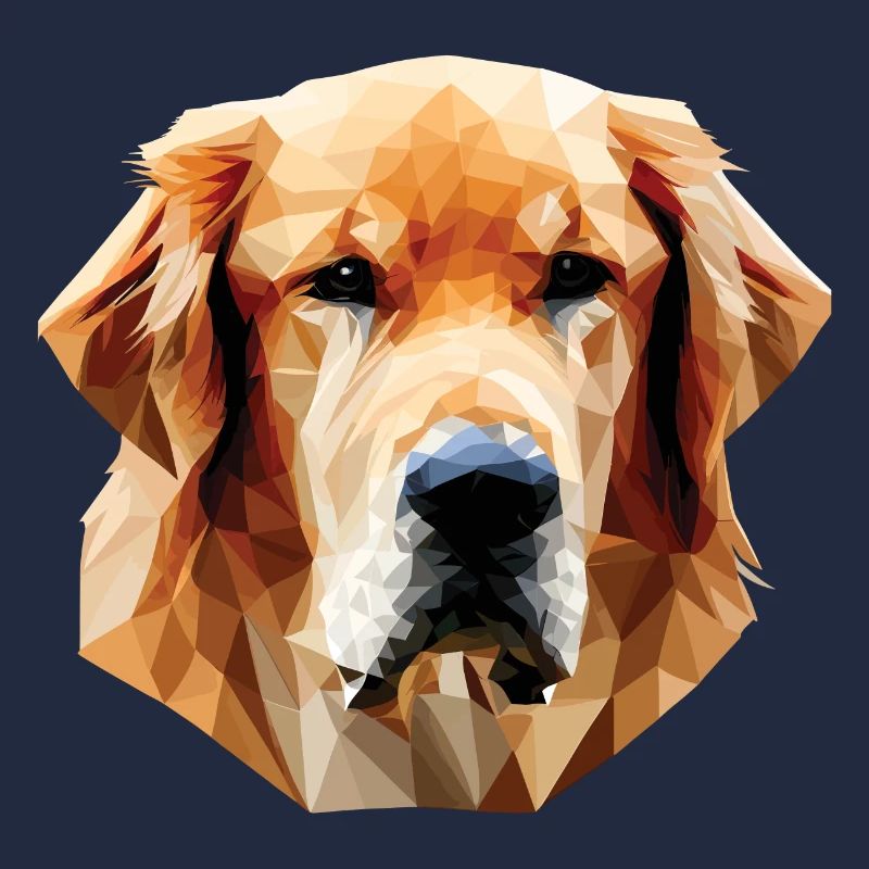 Labrabor Hund Polygon