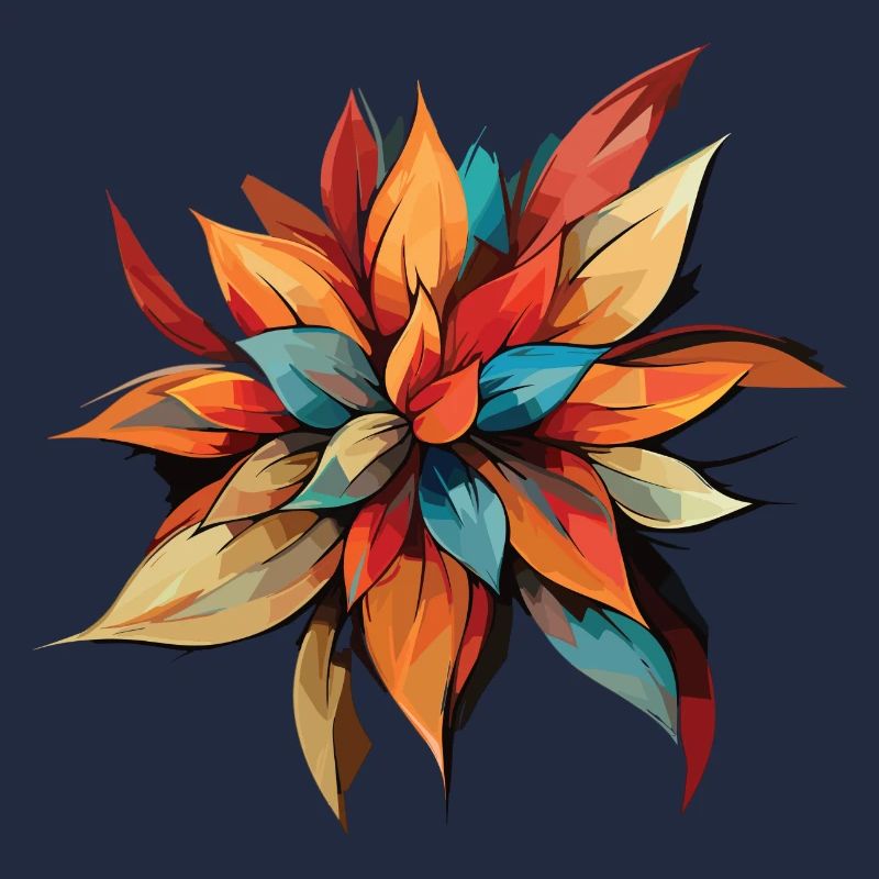 Prismatischer Herbst-Blumenstoß