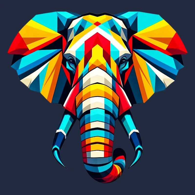 Elefant Pop Art
