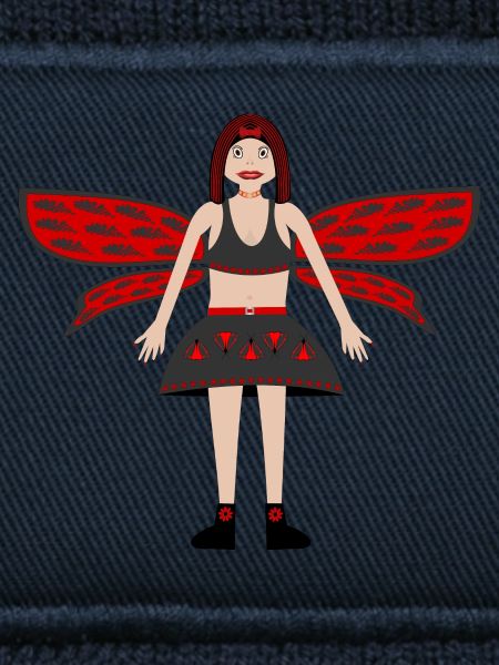 Gothic Fantasy Fairy Cinnabar