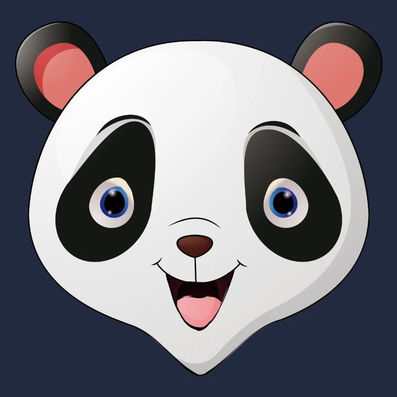 Visage de panda