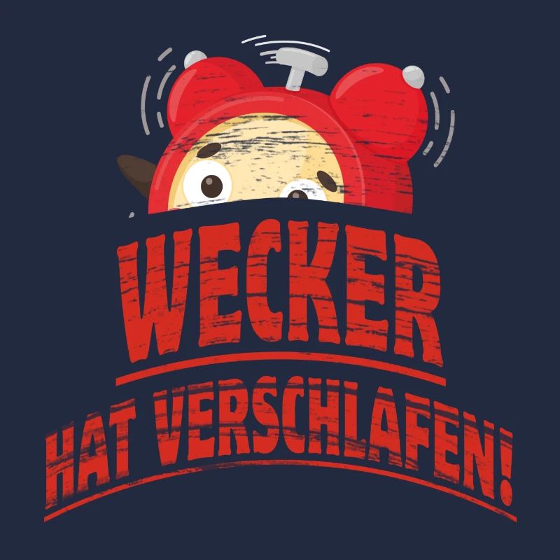Wecker hat verschlafen
