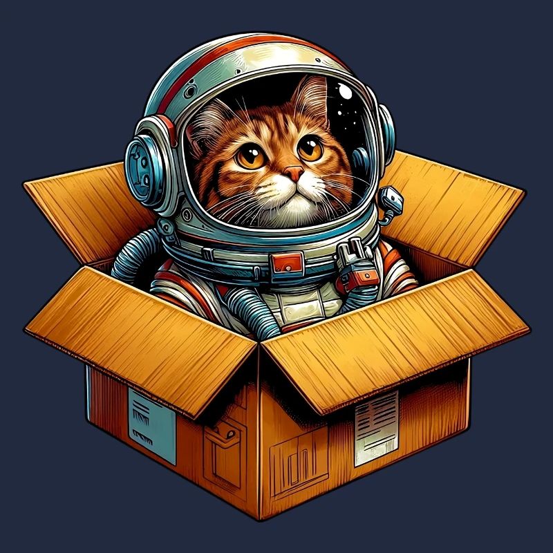 Astronaut Katze