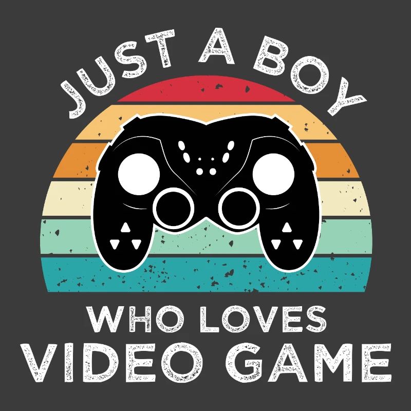 Nur ein Junge, der Videospiele liebt