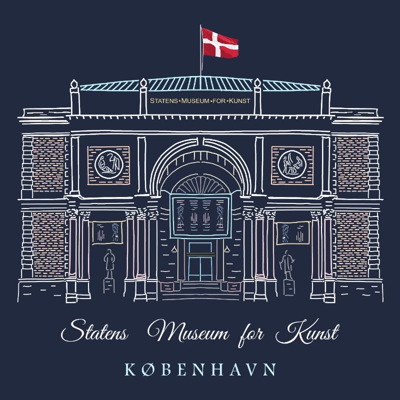 Copenhague, Musée d’art SMK, Dessin Danemark