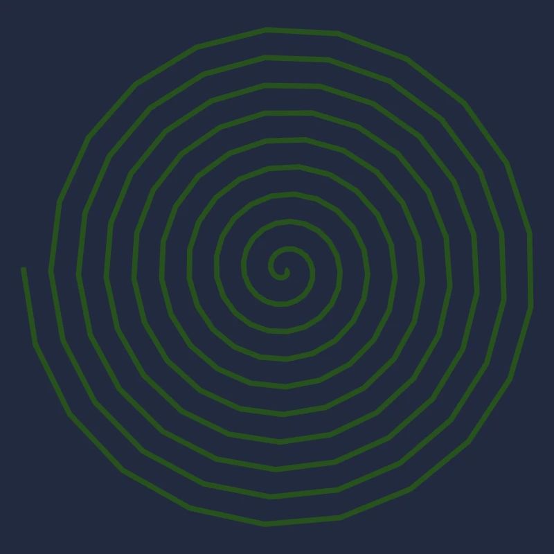 Feng Shui Spirale Motiv
