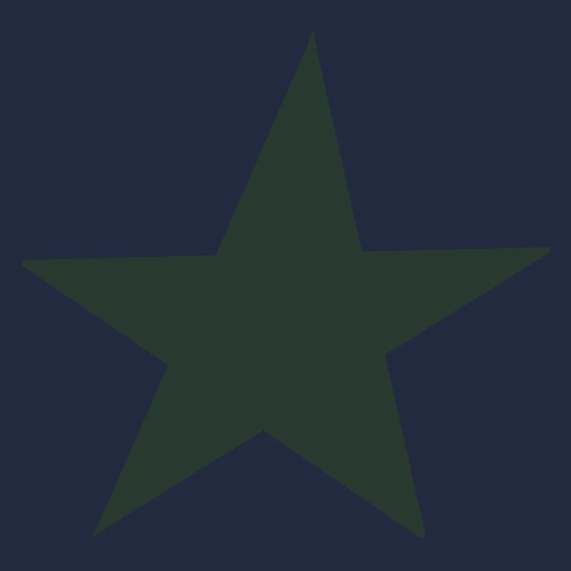 green star pattern in retro style