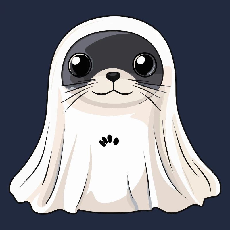 Robbe Tier Halloween Geist