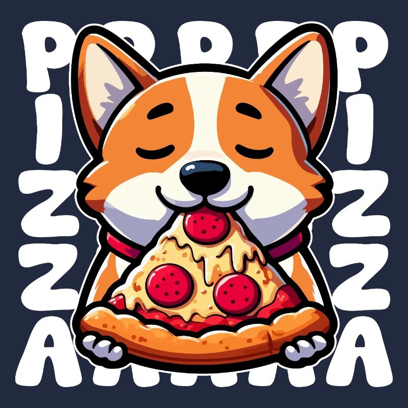 Corgi Pizza Délice