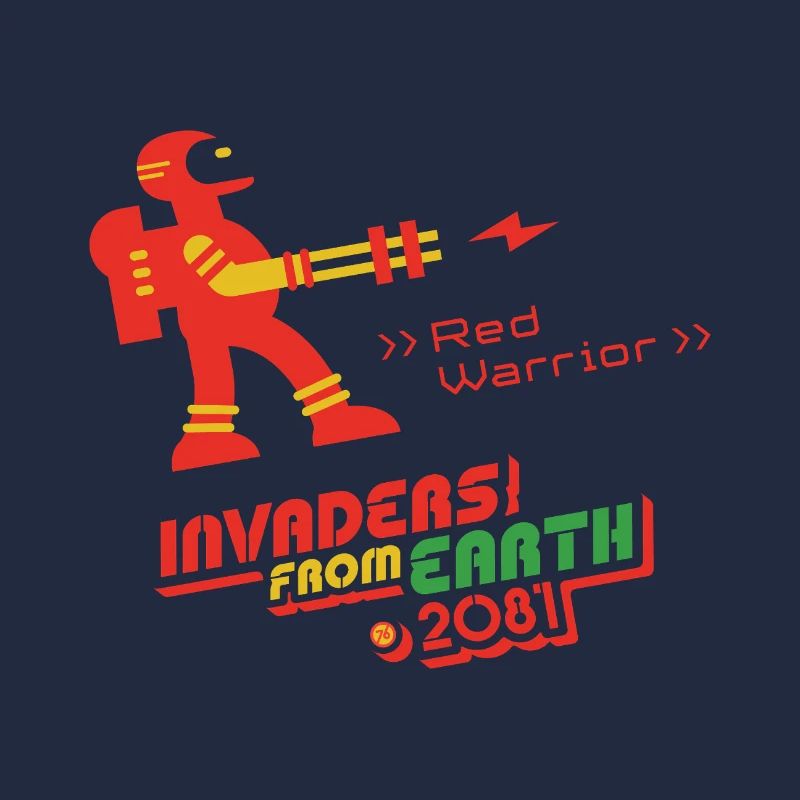 Invaders From Earth 2081 RED WARRIOR