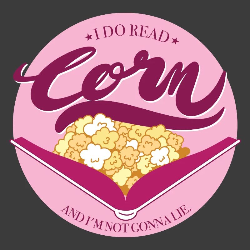 Corn mit rosa Hintergrund