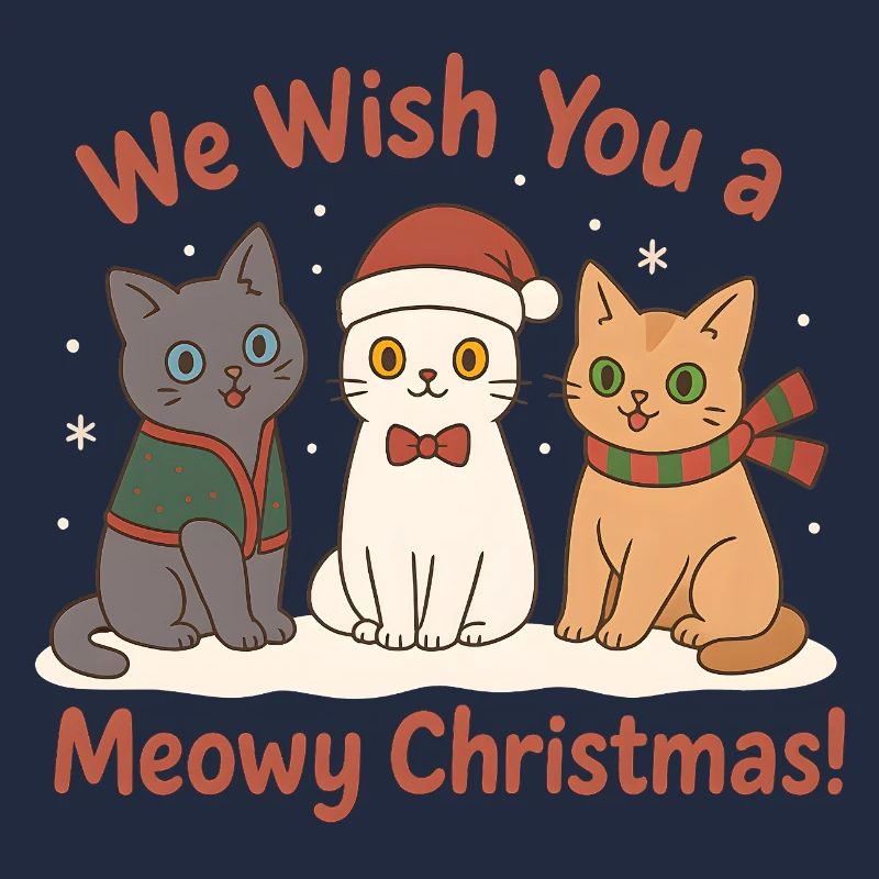 Mignons chats de Noël – Noël Miaou