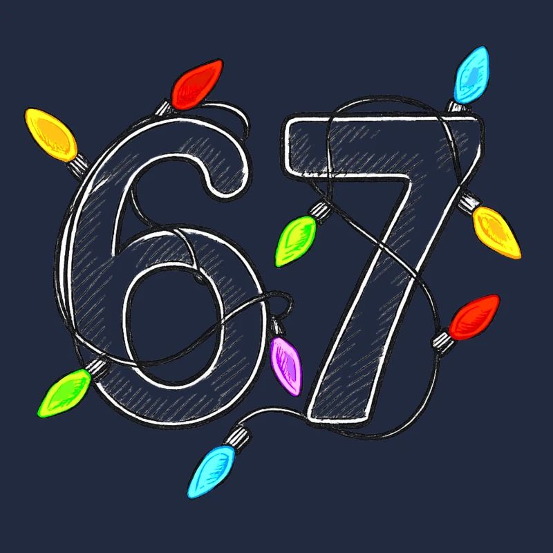 67 Lichterketten