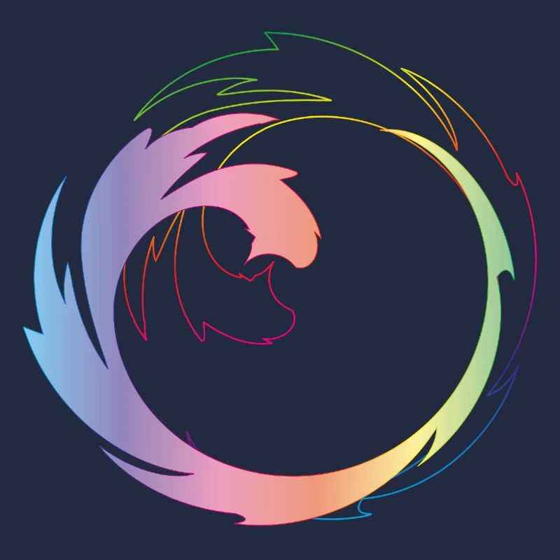 Creative color wheel as a dynamic design frame