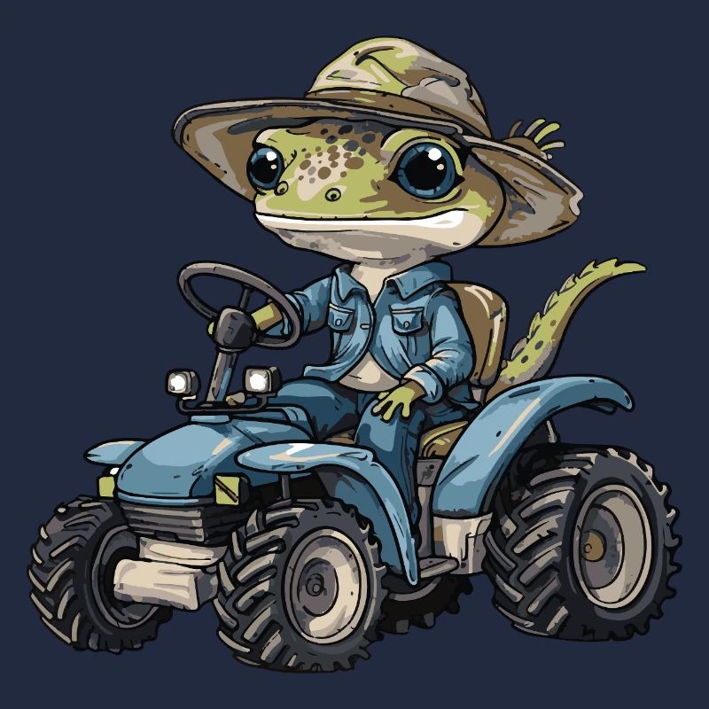 Echse Traktor Farmer