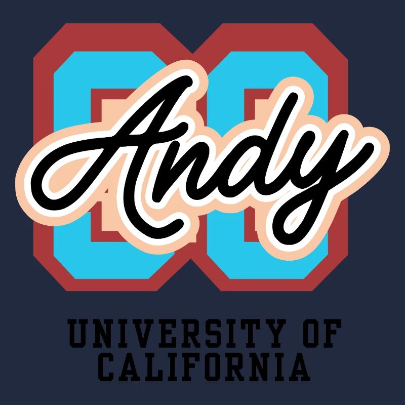 Andy Retro Varsity Emblem
