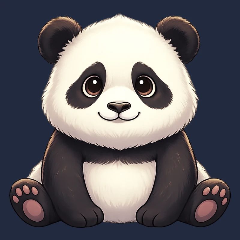 Peluche Souriante Panda
