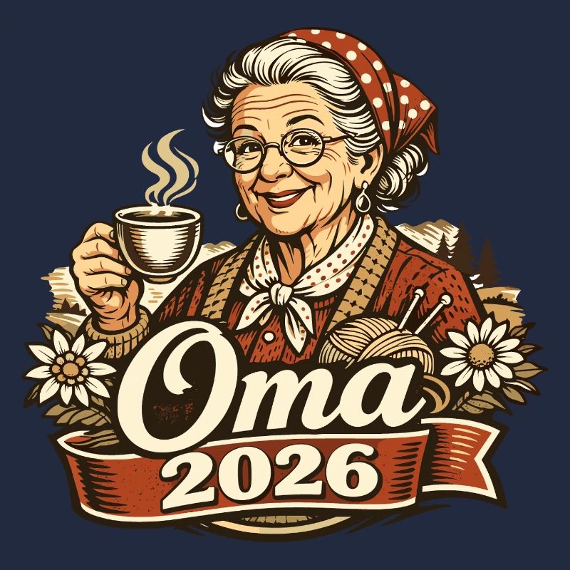 Oma 2026 Loading Geschenk Enkelkind 