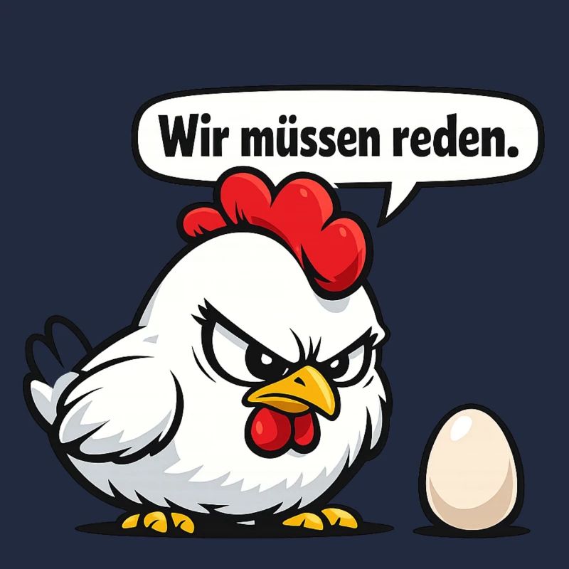 On doit parler du cadeau d’humour de poule