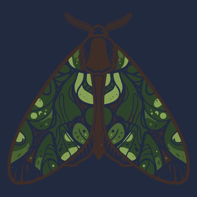 Verdant Leafwing Moth