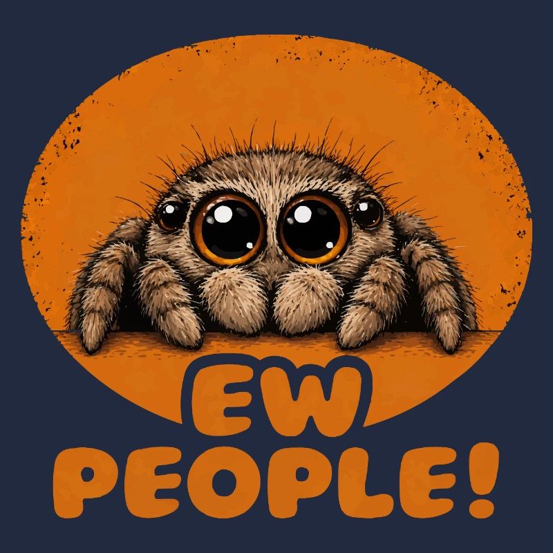 Ew People! Niedliche Spinne