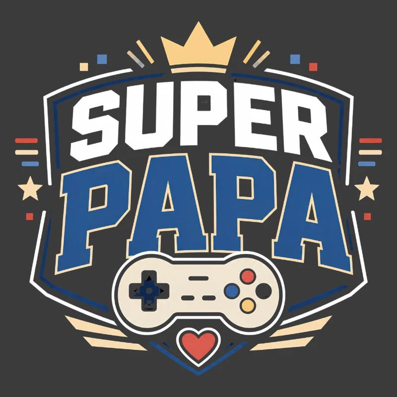 Bouclier Super Papa Gaming