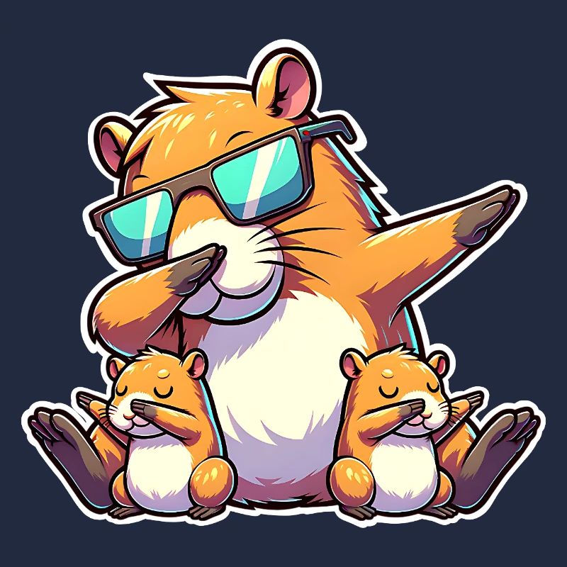 Capybara Papa