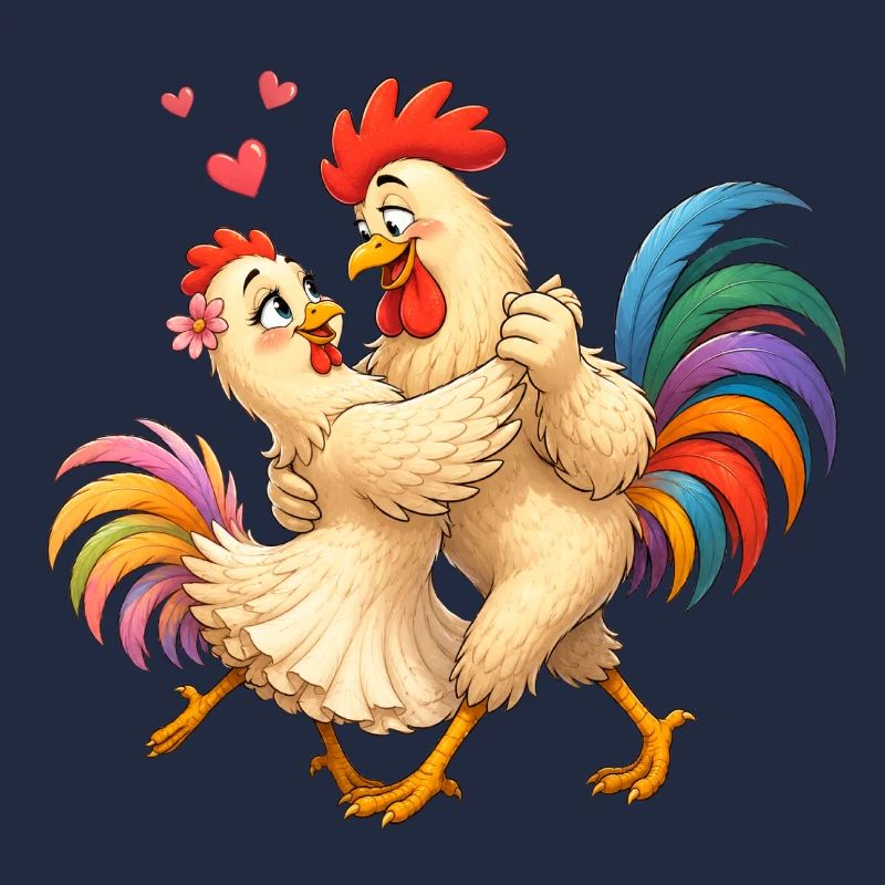 dances with chicken