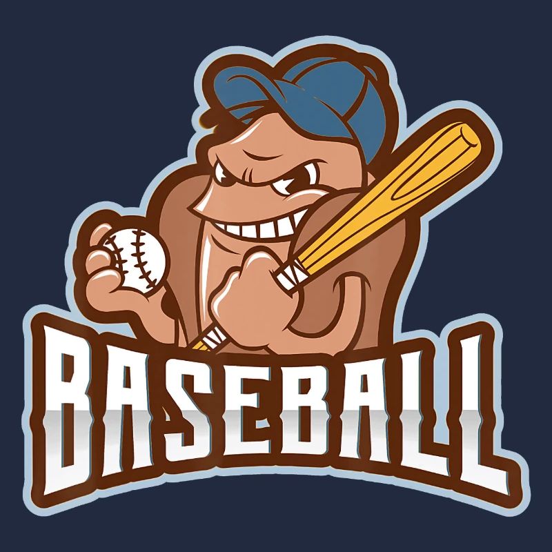 Rogue Batter Baseball Mascot
