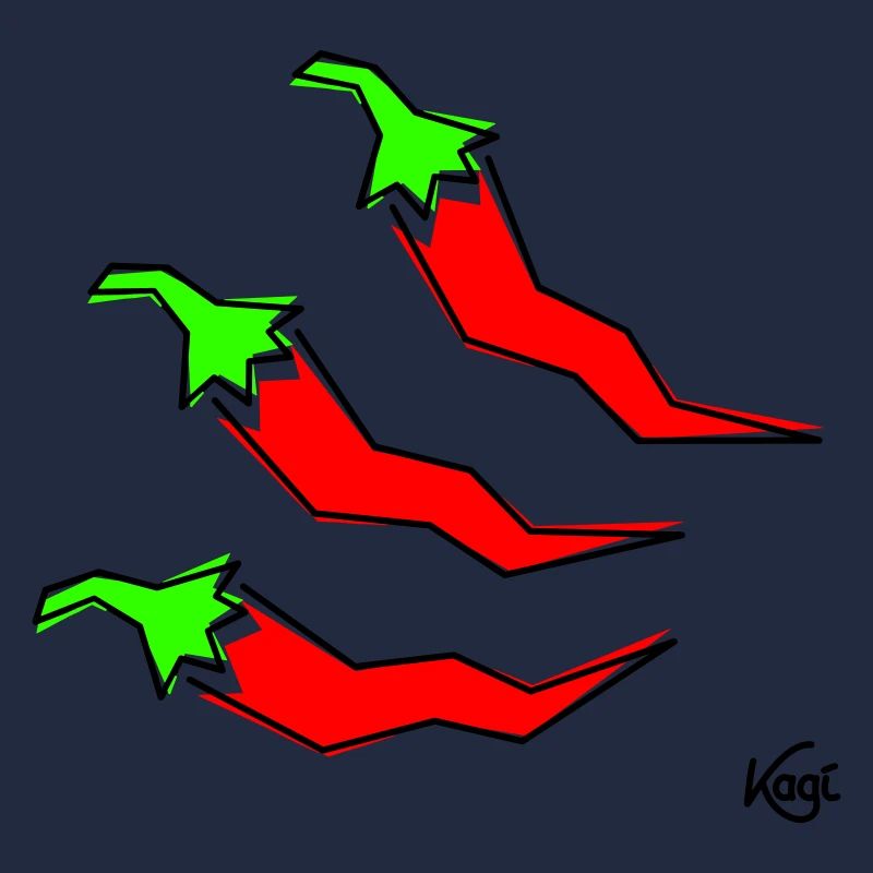 trois pepperonis