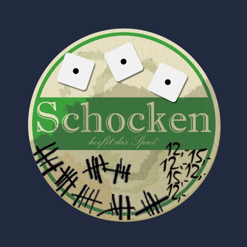Schocken Bierdeckel