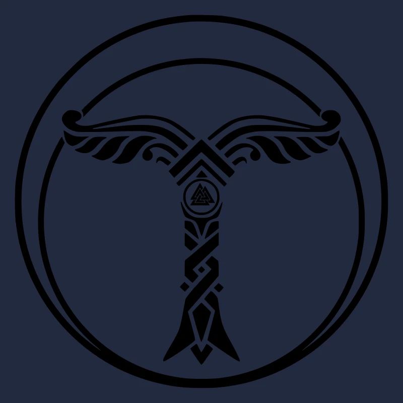 Irminsul mit Valknut