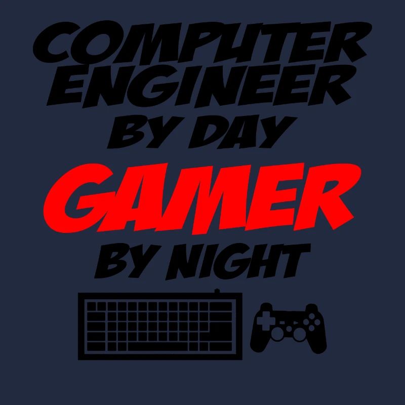Computer engineer gamer