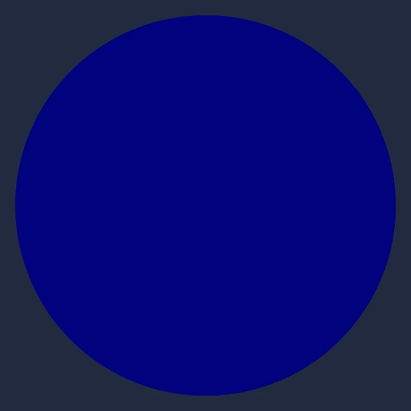 cercle bleu